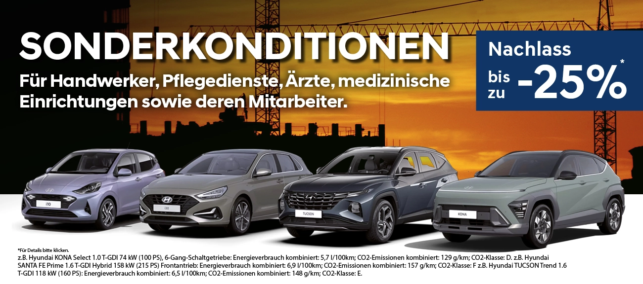 Handwerker Sonderkonditionen