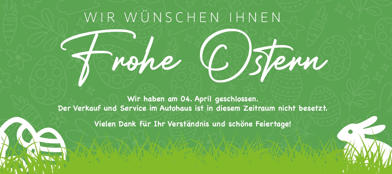 Ostern Geschlossen