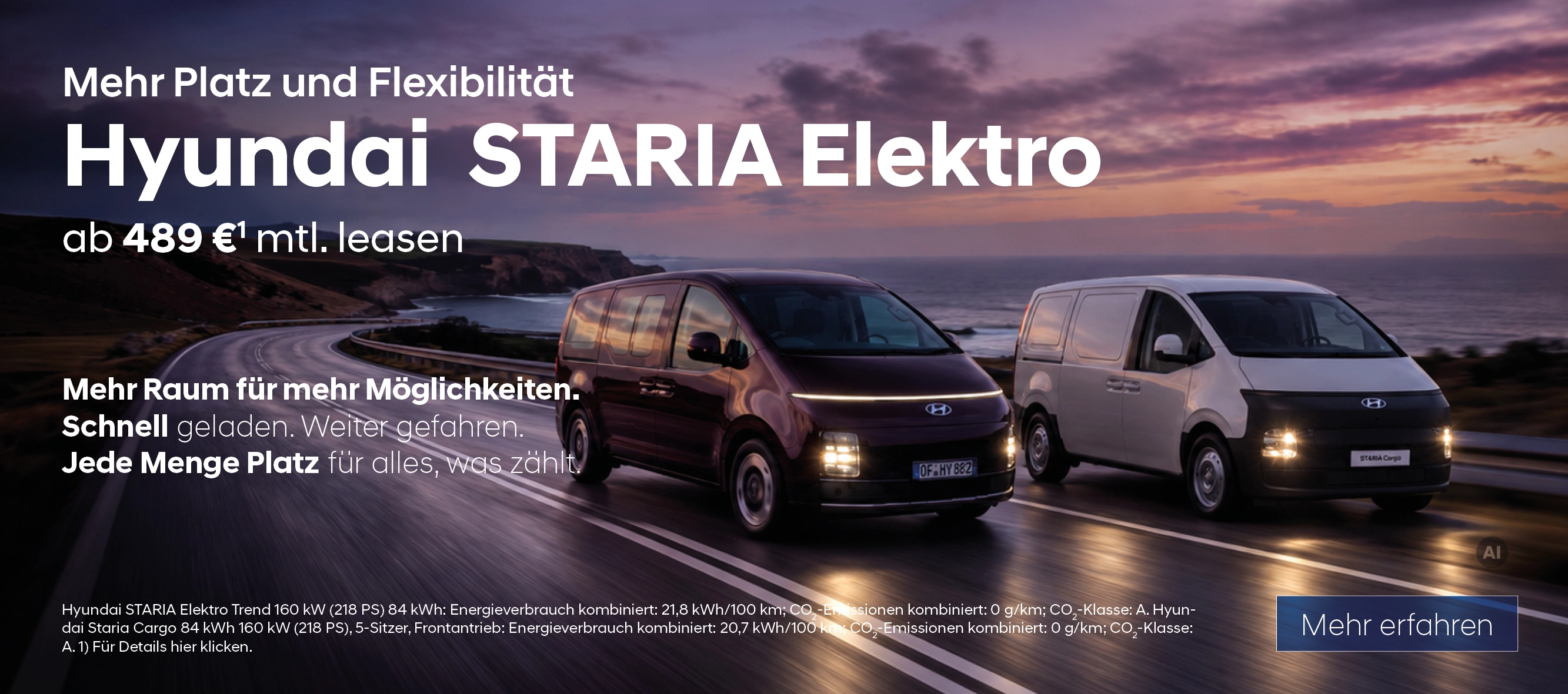 Hyundai Staria Aktion