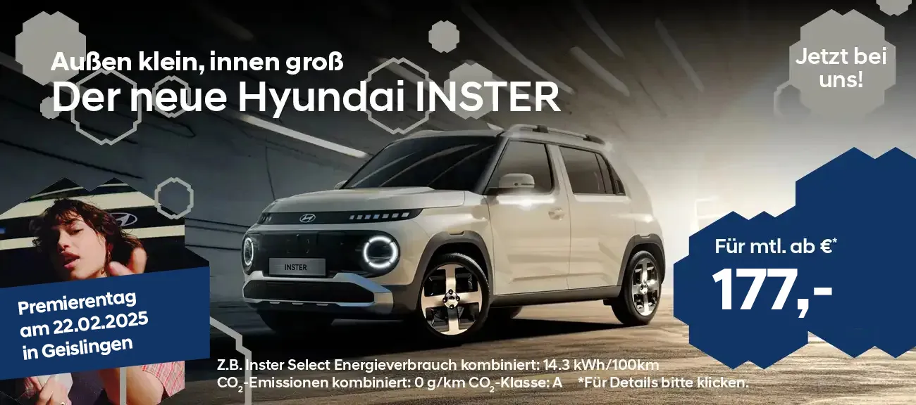 neuer Hyundai INSTER