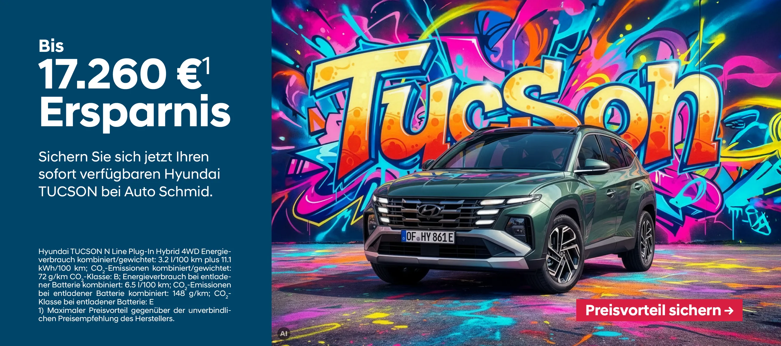 Hyundai Tucson Ersparnis