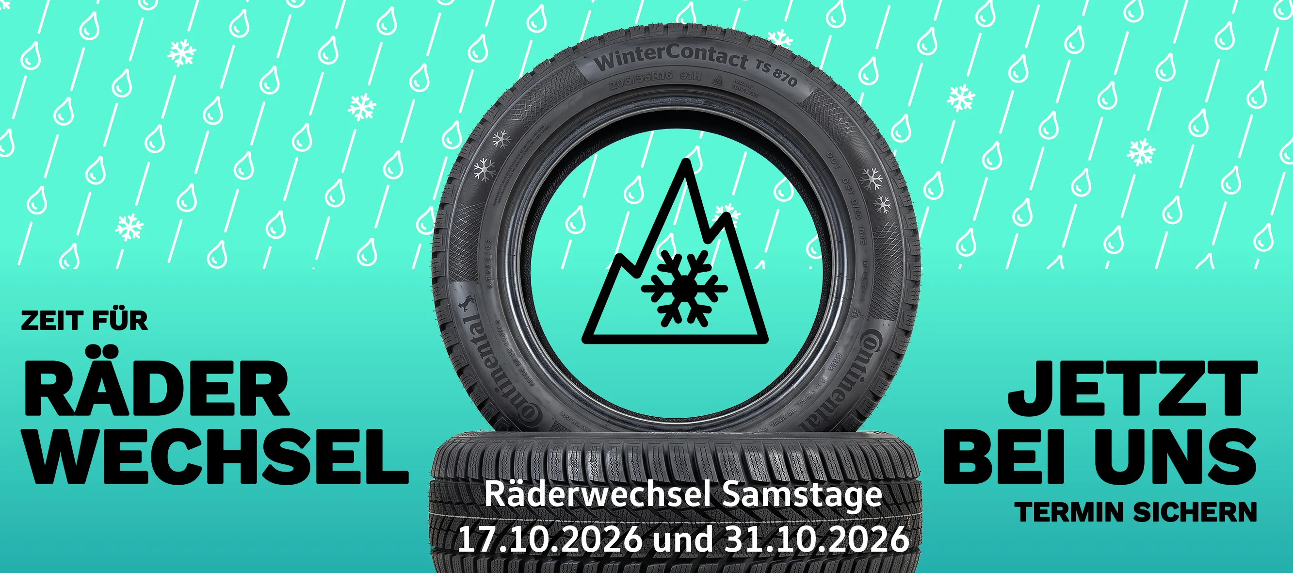 Räderwechseltage Herbst 2026