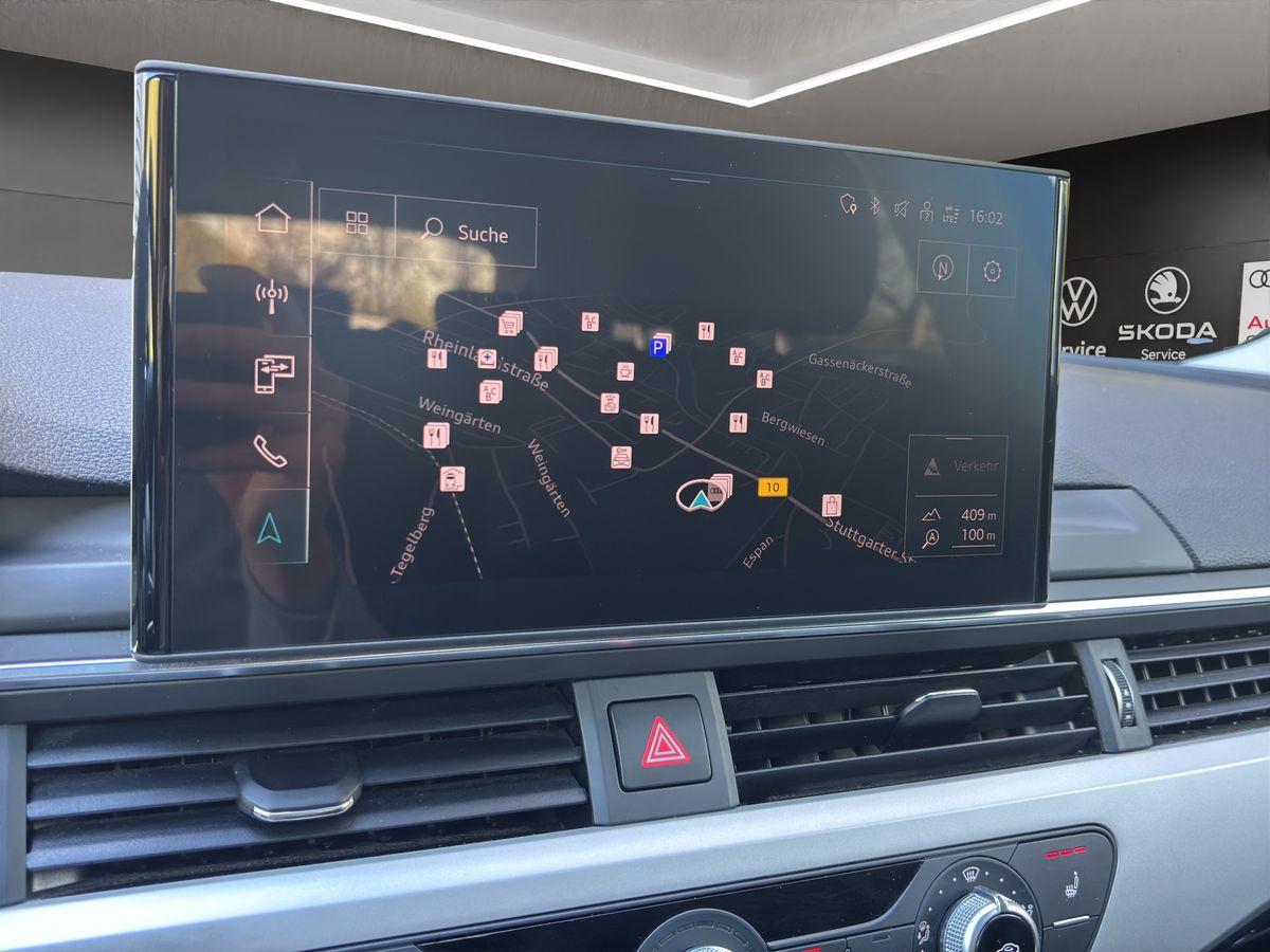 A4 Avant 2.0 TDI AHK RFK STDHZ NAVI LED GRA