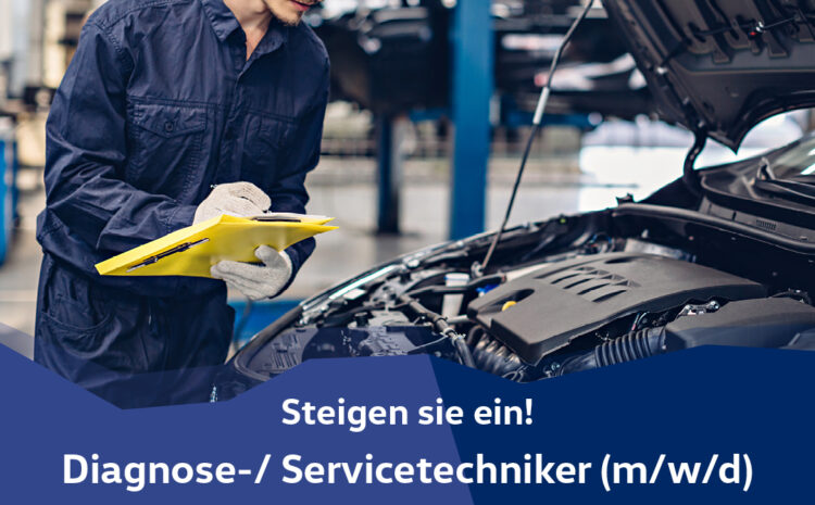  Diagnose-/Servicetechniker (m/w/d)