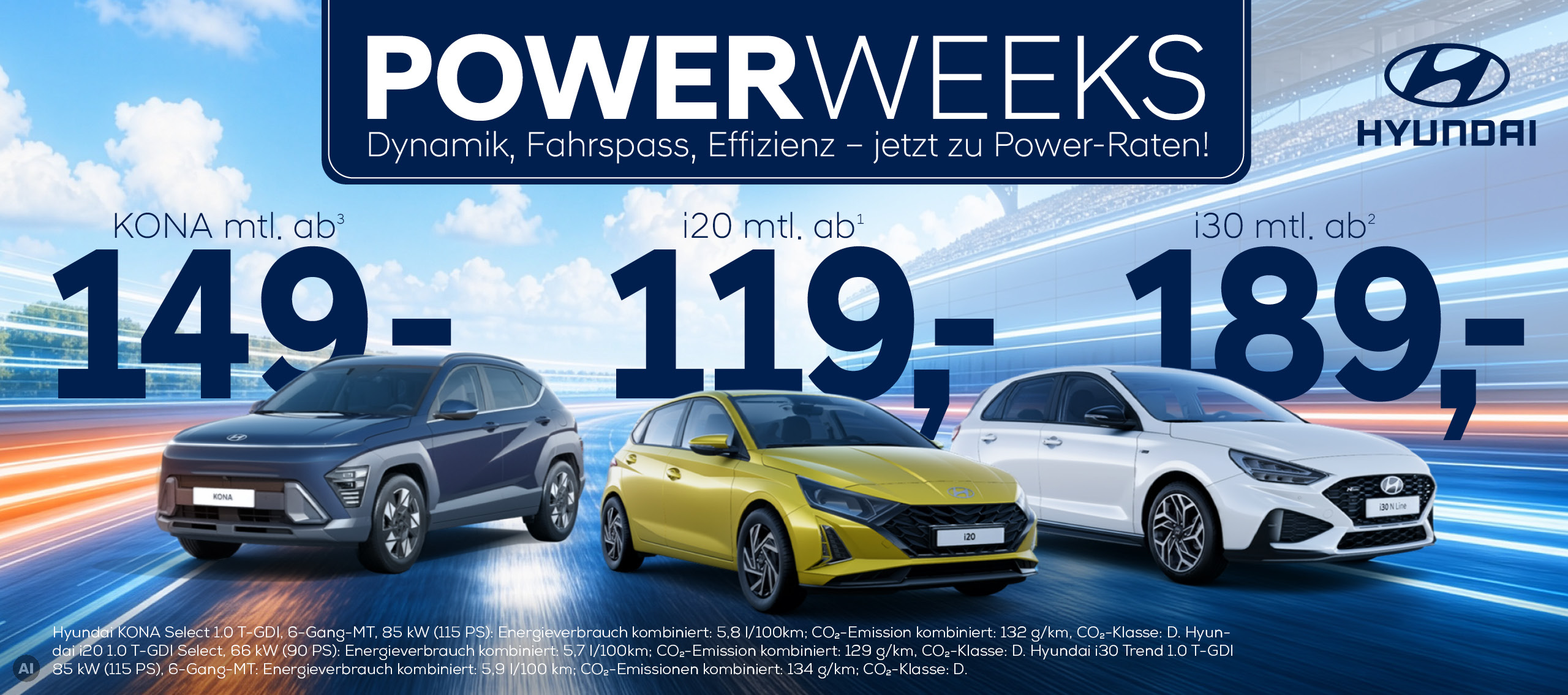 Header Hyundai Power Weeks